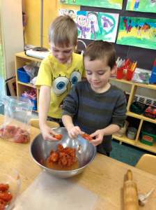 Josh and Robert Kind. Tom.  sauce