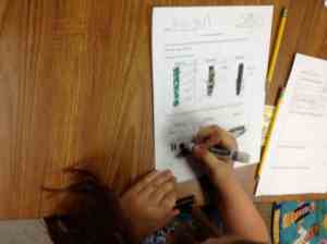 recording observations erosion experiment