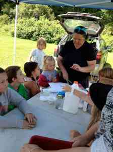 Jeanette's art lesson