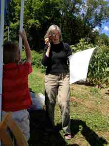 Verandah reading poems