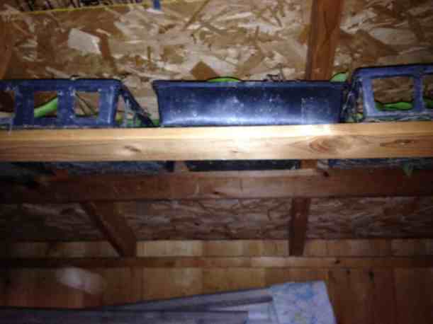 drying in the rafters