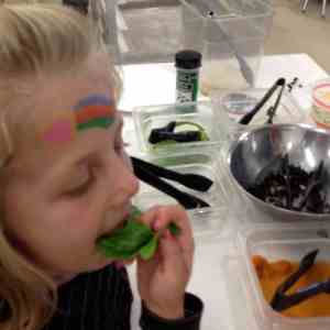 eat your greens with pizza