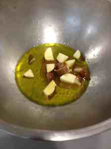 one of two marinades