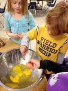 learning to crack eggs