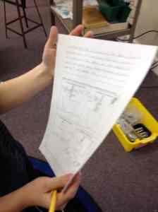 labeled drawing grade 3