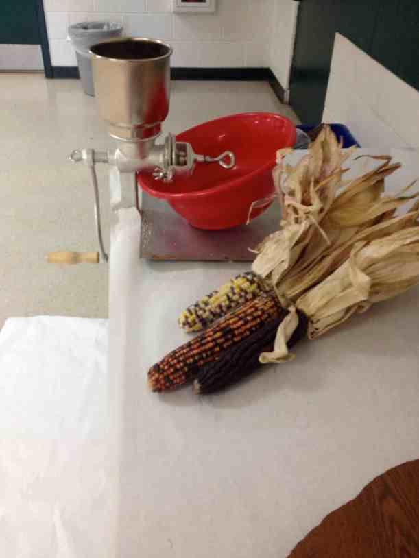 flint corn before grinding