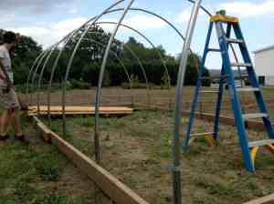 Hoop House Update
