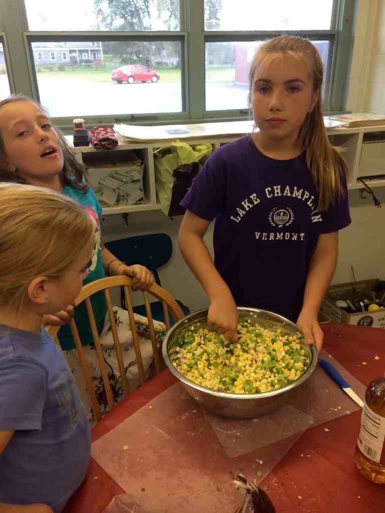 finished corn salsa