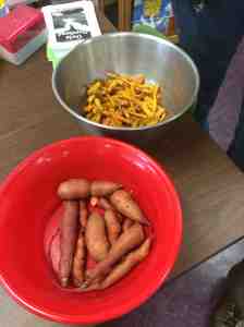 out of the oven ready to eat