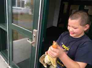 teaching first graders about popcorn