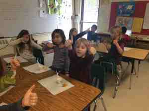 thumbs up for potato pancakes
