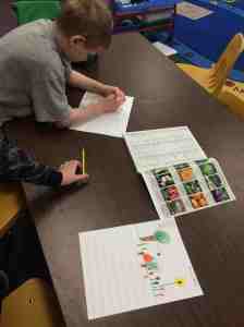 Ann BT class garden dreaming writing