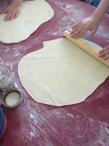 rolling dough
