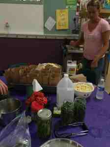 garden popcorn and beans