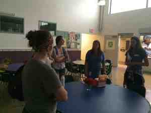 hearing about the taste on the month