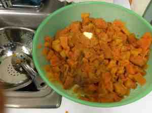 Thanksgiving Feast sweet potatoes