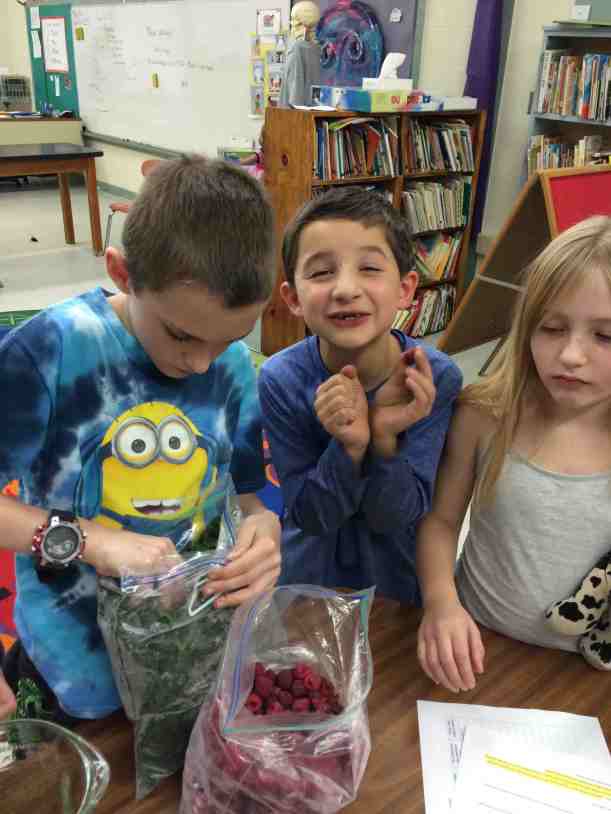 TASTING THOSE FROZEN GARDEN GOODIES